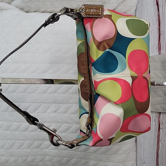 Coach Scarf Print Y2K Women's Mini Bag - Picture 2 of 9